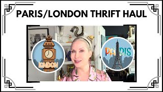 Paris and London thrift haul  Curated vacation shopping finds [upl. by Olia]