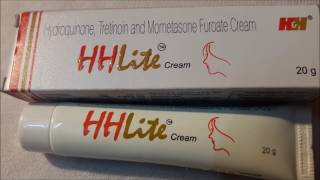 HHLITE CREAM Review in hindi [upl. by Bonar]