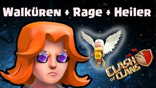 Walküre  Rage  Heiler  FUN Clash of Clans  DEUTSCH [upl. by Nedloh415]