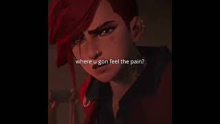 How you gon feel the pain arcane meme funny jayce vi jinx fyp arcaneseason2 [upl. by Adnamahs]