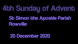 4th Sunday of Advent [upl. by Malkin]