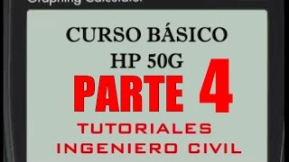 Curso Básico HP 50G Parte 4 Resolver ecuaciones con una incógnita de forma simbólica y numérica [upl. by Tilney]