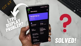 REALME GT 6T LTPO DISPLAY PROBLEM WORKING OR NOT AFTER V1401611 NEW UPDATE 🔥 [upl. by Iver874]