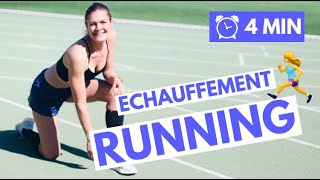 Echauffement Running 4 MIN [upl. by Lebna]