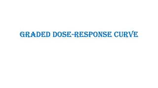 توتريال فارما 1 Graded doseresponse curve pharmatut [upl. by Middendorf369]