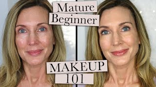 Makeup 101  Beginner Makeup for Mature Women Who Dont Wear Makeup [upl. by Gladstone]