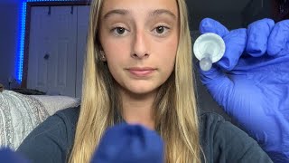 ASMR  Dermatologist Examination  Face Exam [upl. by Araiek783]