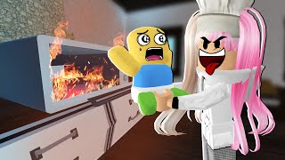 EYRA JADI CHEF KEJAM BAKAR BABY DALAM MICROWAVE  BAKE DA BABY  ROBLOX MALAYSIA [upl. by Giavani624]