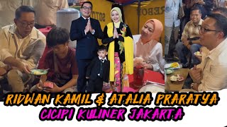 RIDWAN KAMIL DAN ATALIA PRARATYA TERNYATA SERING LAKUKAN INI DI JAKARTA ridwankamil ataliapraratya [upl. by Emelda]