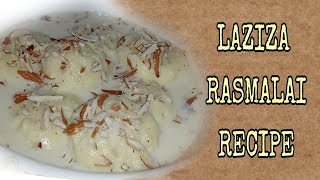 Laziza rasmalai recipe🤗Easy cooking with mrs ateeq [upl. by Eiknarf]