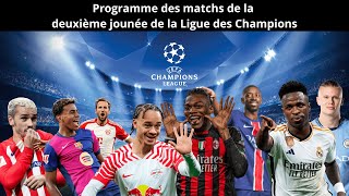 🔥 Ligue des Champions  Les Chocs de la Semaine  Tous les Matchs à Suivre 🏆 [upl. by Anelegna]