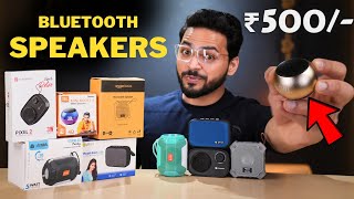 Bluetooth Speakers Under Rs 500  700  Budget Bluetooth Speaker  Tech Unboxing 🔥 [upl. by Eneliak]