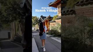 How beautiful are the Hanok villages in Korea🥺 bukchonhanokvillage hanokvillage koreaculture [upl. by Eidnalem]