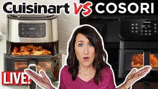 Turkey Legs in the Cuisinart Air Fryer vs Cosori ClearBlaze with MEATER 2 PLUS and GIVEAWAYS [upl. by Kannry]