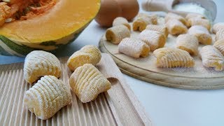 Gnocchi di zucca senza patate Ricetta facile e dal risultato garantito [upl. by Judsen]