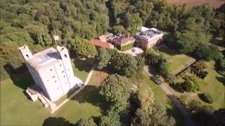 Hedingham Castle Essex  Skydronautsuk [upl. by Nies]