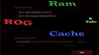 Acelera Tu Disco HDD o SDD  Rog RamCache En Español [upl. by Paige]