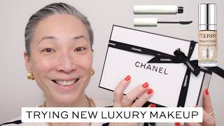 Trying New Makeup  CHANEL  By Terry  Victoria Beckham [upl. by Asihtal]