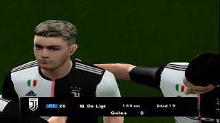 PES 2020PS2 JUVENTUS VS MANCHESTER CITY GAMEPLAY HD [upl. by Baily]