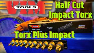 VIM Tools Half Cut Torx Impact Bits and Torx Plus Impact Bits What makes them special [upl. by Epperson780]