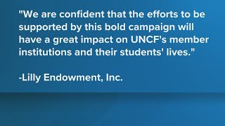 100 million gift from Lilly Endowment to United Negro College Fund will support HBCU endowments Xa [upl. by Llewkcor]