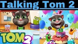 My Tom Todays Birthday Celebration 🎉birthday birthdaycelebration mytom2 talkingtomandfriends [upl. by Coppinger877]