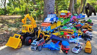 Mobil Truk Tronton Panjang Penuh Mobil Mobilan Rc Excavator Truk Oleng Mobil Balap Bulldozer [upl. by Carlynne]