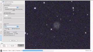 Lodestar Live Stacking demo M97 [upl. by Nivlag]