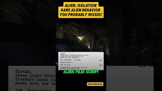 Alien Isolation  Rare Alien Behavior You Probably Missed [upl. by Annij]