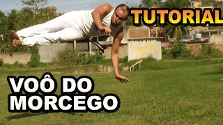 Capoeira Tutorial67 Voô do Morcego  Voadora dois pés  drop kick  pontapé duplo [upl. by Sontich]