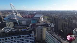 London Wembley area view  England 🇬🇧 [upl. by Jenness708]