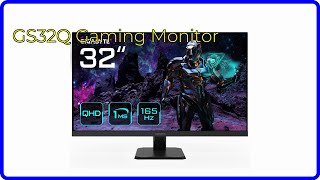 REVIEW 2024 GS32Q Gaming Monitor ESSENTIAL details [upl. by Anotal]