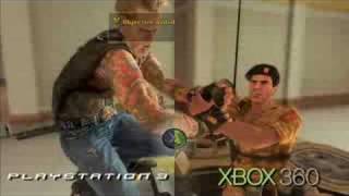 Mercenaries 2 Console Comparison 360 Vs PS3 [upl. by Enamart]