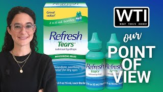 Our Point of View on Refresh Tears Lubricant Eye Drops From Amazon [upl. by Hali]