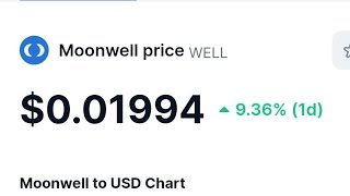 Moonwell keep buying until Coinbase listing WELL [upl. by Otina960]