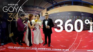 Andreu Buenafuente y Silvia Abril se enfrentan a la cámara 360º  Premios Goya 2020 [upl. by Kerk]