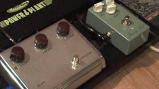 KLON Centaur overdrive guitar effects pedal shootout against a KLONE [upl. by Irak]