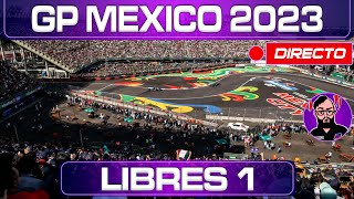 🟣GP MEXICO 2023  LIBRES 1  F1 EN DIRECTO  Live Timing y Telemetría [upl. by Nitsed]