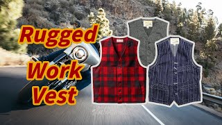 3 Mens Rugged Work Vests for the toughest jobs [upl. by Akirej]