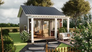 30 sqm Charm 5x6 m Small House Design 16x19 [upl. by Cathi]