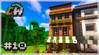 Building the PERFECT MASON SHOP in Minecraft Survival 121  CraftWorks 10 [upl. by Yerot]