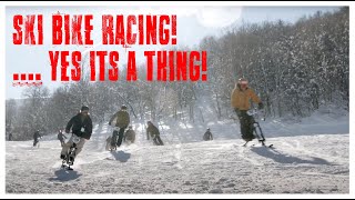 First Inaugural Ski Bike Race USA [upl. by Paynter]