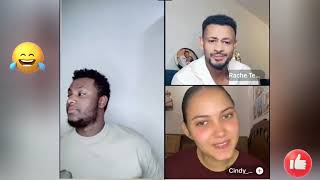 🛑Nahom fonti and Rachel Tesfaye tiktok live fan video habesha nahomfonti ethiopia [upl. by Doersten324]