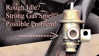 Rough Idle Strong Gas Smell Heres Your Possible ProblemEasy Fix [upl. by Omrellug]