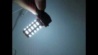 H11H8 35W 68SMD LED 310Lumen 6500K Fog White Light Bulbs from DealExtreme [upl. by Yetsirhc257]