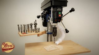 4 Useful Accessories for Every Drill Press [upl. by Nodnarb]