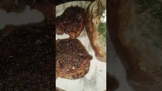 Jerk Chicken Thighs and Baked Potato shortsfeed foodie trending viralvideos shorts fyp fypシ [upl. by Einomrah]