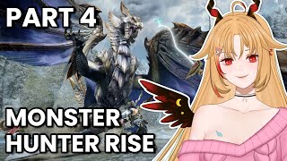 【Monster Hunter Rise  Part 4】Kill more cool monsters【Rine Vartist】 [upl. by Pudendas]