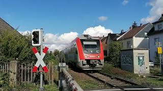 Odenwaldbahn Durchfahrt in Hanau GroßAuheim [upl. by Severin]