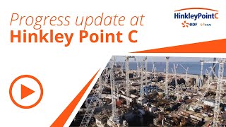 Latest footage shows the progress being made at Hinkley Point C  November 2020 [upl. by Nahama]